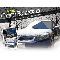 Araç Kar Buz Önleyici Büyük Boy Araç Ön Cam Brandası (150 cm x 70 cm) Araç Kar Buz Önleyici Büyük Boy Araç Ön Cam Brandası (150 cm x 70 cm)