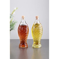 Balık Yağdanlık - Sirkelik Şişe 2li Set Balık Yağdanlık - Sirkelik Şişe 2li Set