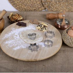 Kurabiye Kalıbı Metal Mini 4 Parça