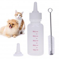 Yavru Kedi ve Köpekler  İçin Pet Biberon Seti Yavru Kedi ve Köpekler  İçin Pet Biberon Seti