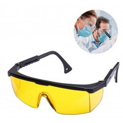 Laboratuvar Gözlüğü / Çapak Gözlüğü Sarı Laboratuvar Gözlüğü / Çapak Gözlüğü Sarı