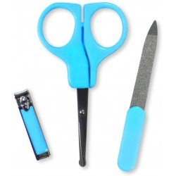 Baby Bebek Tırnak Bakım Seti - Mavi Baby Bebek Tırnak Bakım Seti - Mavi