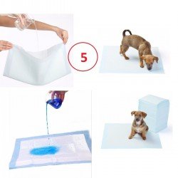 Yıkanabilir Köpek Çiş Pedi - 100 X 70 Cm 5li Paket