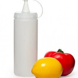 Şeffaf Sos Şişesi - 400 ML (3 Adet ) Şeffaf Sos Şişesi - 400 ML (3 Adet )