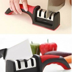 3 Aşamalı Bıçak Makas Bileyici Keskinleştirme Aleti 3 Aşamalı Bıçak Makas Bileyici Keskinleştirme Aleti