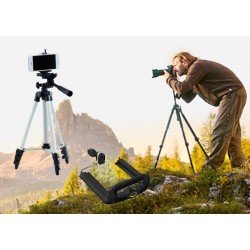 Tripod : Telefon ve Kamera Tutucu Ayak + Telefon Tutucu - 105Cm Tripod : Telefon ve Kamera Tutucu Ayak + Telefon Tutucu - 105Cm