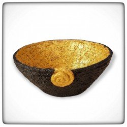 Dekoratif Sepet Sunum Kase Doğal Jüt İp GOLD Dekoratif Sepet Sunum Kase Doğal Jüt İp GOLD