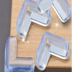 4 lü Masa Sehpa Köşe Koruyucu Silikon- Çocuk Koruma Aparatı