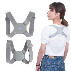 Unisex Titreşim Sensörlü Kamburluk Önleyici Dik Duruş  Ayarlanabilir Akıllı Korse Unisex Titreşim Sensörlü Kamburluk Önleyici Dik Duruş  Ayarlanabilir Akıllı Korse