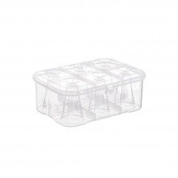 Su Bardağı Taşıma Kutusu Şeffaf - 6 Bardak Kapasiteli Piknik Kutusu Su Bardağı Taşıma Kutusu Şeffaf - 6 Bardak Kapasiteli Piknik Kutusu