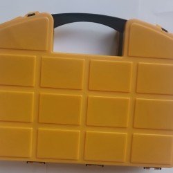 Takım Alet Çantası Çift Taraflı Olta Çivi Boncuk Kutusu - 24 Gözlü