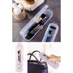 Multi Şeffaf Kapaklı Çanta İçi Saklama - Diş Fırçası - Makyaj Fırçası - Kalemlik Kutusu Multi Şeffaf Kapaklı Çanta İçi Saklama - Diş Fırçası - Makyaj Fırçası - Kalemlik Kutusu