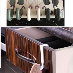 6 lı Çekmece- Havlupan Askısı Çok Amaçlı Askı Seti