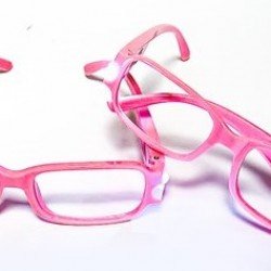 Kitap Okuma Gözlüğü Led Işıklı - Pembe