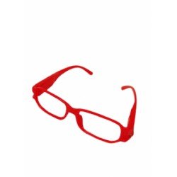 Kitap Okuma Gözlüğü Led Işıklı - Kırmızı Kitap Okuma Gözlüğü Led Işıklı - Kırmızı