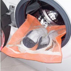 Turuncu - Fermuarlı - Hassas Çamaşır Terlik Ayakkabı Yıkama Filesi Büyük Boy Turuncu - Fermuarlı - Hassas Çamaşır Terlik Ayakkabı Yıkama Filesi Büyük Boy