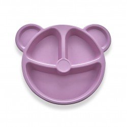 Sevimli Ayıcık 3 Bölmeli Mama Tabağı Tabldot Sevimli Ayıcık 3 Bölmeli Mama Tabağı Tabldot