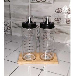 Ahşap Yağdanlık Altlığı -2 Bölmeli Yağlık Sosluk Standı Ahşap Yağdanlık Altlığı -2 Bölmeli Yağlık Sosluk Standı