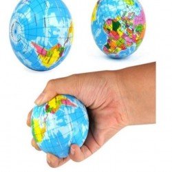 Stres Topu Dünya Haritalı - Büyük Boy Stres Topu Dünya Haritalı - Büyük Boy