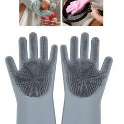 Silikon Bulaşık Yıkama Eldiveni Sihirli Eldiven Silikon Bulaşık Yıkama Eldiveni Sihirli Eldiven