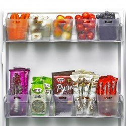 6 lı Buzdolabı İçi Mini Düzenleyici Kutu Organizer - Buzdolabı Kapak Düzenleyici