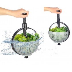 Hızlı Salata Kurutucu Süzgeç- Dönerli Süzgeç Dev Boy Hızlı Salata Kurutucu Süzgeç- Dönerli Süzgeç Dev Boy