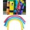 3 Adet Renkli Çocuk Aktivite Köpüğü Hayal Gücü Geliştirici Sosis Şekil Yapma Köpüğü  (150 cm x 6 cm)
