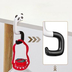 Masa Kenarı Çanta Askı Aparatı Katlanabilir Sevimli Hayvan Figürlü Askı Masa Kenarı Çanta Askı Aparatı Katlanabilir Sevimli Hayvan Figürlü Askı