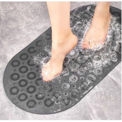 Vantuzlu Banyo Kaydırmaz Paspas- Tırtıklı Ayak Duş Matı Silikon Masaj Pedi Vantuzlu Banyo Kaydırmaz Paspas- Tırtıklı Ayak Duş Matı Silikon Masaj Pedi