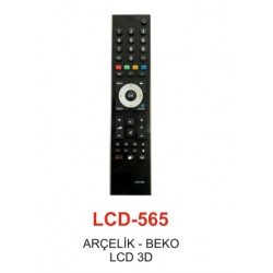 Arçelik - Beko 3D LCD Tv Kumandası - LCD 565 Arçelik - Beko 3D LCD Tv Kumandası - LCD 565