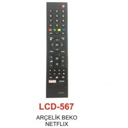Arçelik - Beko 3D Smart Netflix Tv Kumandası - LCD 567 Arçelik - Beko 3D Smart Netflix Tv Kumandası - LCD 567