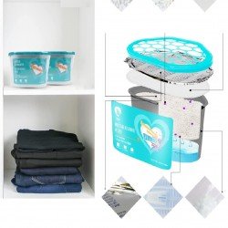 600 ML Nem Alıcı Rutubet Giderici Aparat - Limonlu Mutfak Salon Banyo Küf Koku Alıcı Granül 600 ML Nem Alıcı Rutubet Giderici Aparat - Limonlu Mutfak Salon Banyo Küf Koku Alıcı Granül