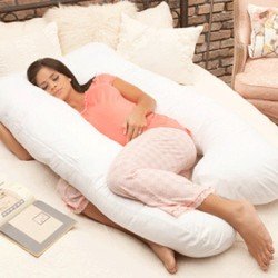 5 Farklı Bölge Destekli Hamile Yastığı ( Beyaz ) - 1500GR