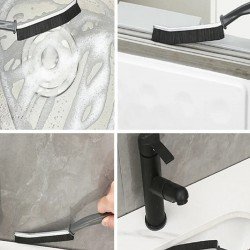 İnce Kıl Temizlik Fırçası Banyo Mutfak Pencere Oluk Klozet Kenarı Kavisli Detay Temizleme Fırçası İnce Kıl Temizlik Fırçası Banyo Mutfak Pencere Oluk Klozet Kenarı Kavisli Detay Temizleme Fırçası