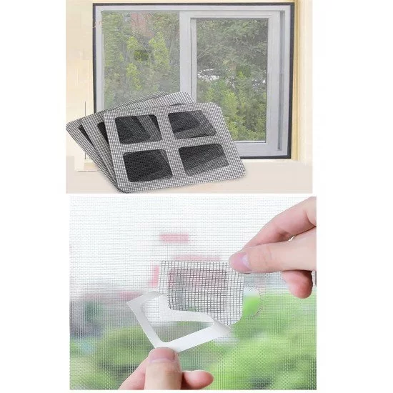 15 Adet Yapışkanlı Kesilerek Kullanılabilir Yırtık Kapı-Pencere Sinekliği Onarım Tamir Bandı 15 Adet Yapışkanlı Kesilerek Kullanılabilir Yırtık Kapı-Pencere Sinekliği Onarım Tamir Bandı