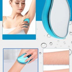 Kristal Epilatör Acısız Manuel Tüy Dökücü Epilatör Tüy Silgisi Epilasyon Aleti Kol Bacak Koltuk Altı