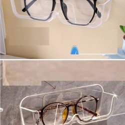 Şeffaf Gözlük Rafı Duvara Yapışan Gözlük Düzenleyici Organizer Raf Şeffaf Gözlük Rafı Duvara Yapışan Gözlük Düzenleyici Organizer Raf