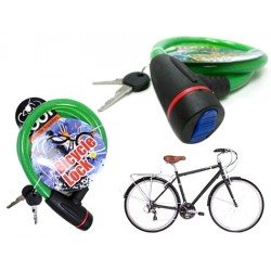 Anahtarlı Çelik Bisiklet Kilidi Anahtarlı Çelik Bisiklet Kilidi