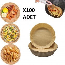 Airfreyer Fritöz Kağıdı Yuvarlak XL / XXL 100LÜ