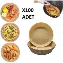 Airfreyer Fritöz Kağıdı Yuvarlak XL / XXL 100LÜ Airfreyer Fritöz Kağıdı Yuvarlak XL / XXL 100LÜ