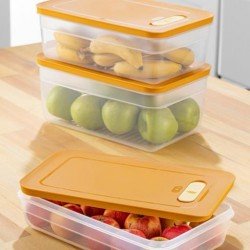 Tupper Model - Vakumlu - Mikrodalga Buzluk Saklama Kabı 3,8LT