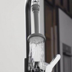 Ayarlanabilir Şelale Musluk Ucu - Antrasit