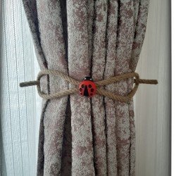 6 Adet Braçol Kanat Perde Tokası Tül Perde Tutucu Perde Süs Uğur Böceği İle Uğur Gelsin 6 Adet Braçol Kanat Perde Tokası Tül Perde Tutucu Perde Süs Uğur Böceği İle Uğur Gelsin