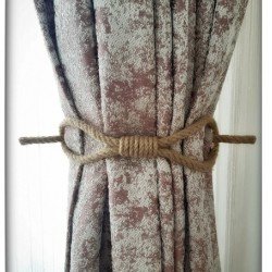 Perde Tokası Perde Mandalı Perde Askı Aparatı Jüt Halat Şıklığında Perde Aksesuar Perde Tokası Perde Mandalı Perde Askı Aparatı Jüt Halat Şıklığında Perde Aksesuar