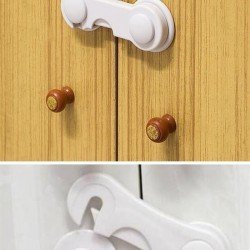 Bebek Çocuk Güvenliği Çekmece ve Dolap İçin Kendiliğinde Yapışkanlı Vidasız Kapak Kilidi Bebek Çocuk Güvenliği Çekmece ve Dolap İçin Kendiliğinde Yapışkanlı Vidasız Kapak Kilidi