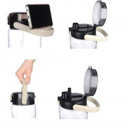 Şeffaf Matara - 1500 ml - 50,7 oz - WATERMODE Matara Şeffaf Matara - 1500 ml - 50,7 oz - WATERMODE Matara