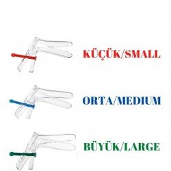 Vaginal Speculum S/M/L - Vajinal Spekülüm 3lü Paket