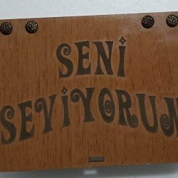 Seni Seviyorum Ahşap Hediye Kutusu Sevgiliye Hediye Seni Seviyorum Ahşap Hediye Kutusu Sevgiliye Hediye