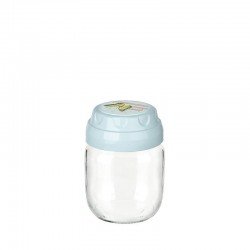 Vintage  Dekoratif  Desenli Cam Kavanoz 425ml - 14,3 oz Vintage  Dekoratif  Desenli Cam Kavanoz 425ml - 14,3 oz