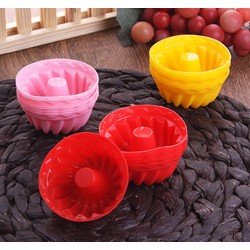 Muffin Kek Kalıbı Silikon 6 Adet Muffin Kek Kalıbı Silikon 6 Adet